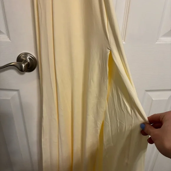 Peppermayo Just In Time Maxi Dress Yellow NWT - Picture 9 of 9